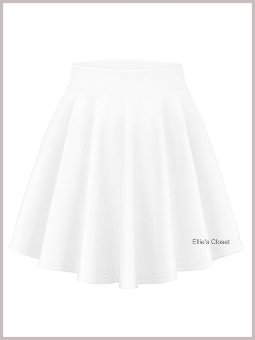 Women's Pleated Mini Skirt High Waisted A-Line Flowy Casual Summer Skirt